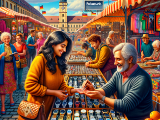Ein lebendiger Polenmarkt