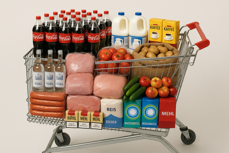 Geld-sparen-einkauf-Polen