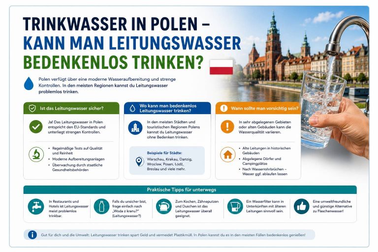 Polen Trinkwaser