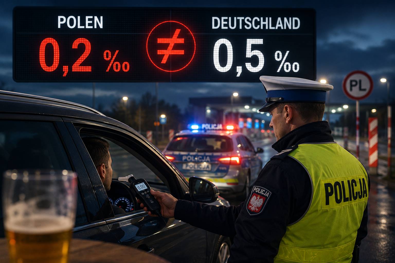 Polen Alkohol Promillegrenze