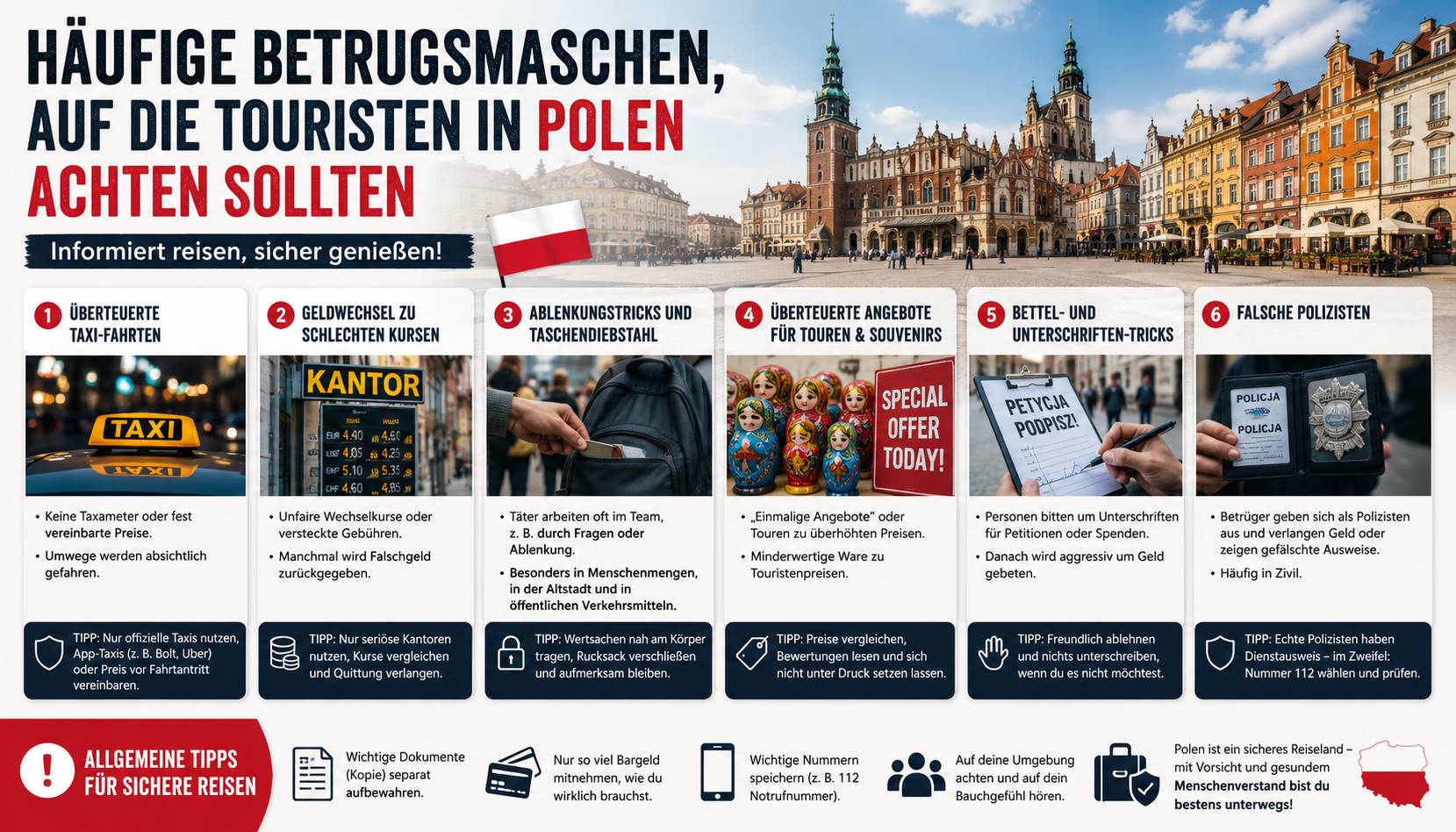 Polen Betrugsmaschen